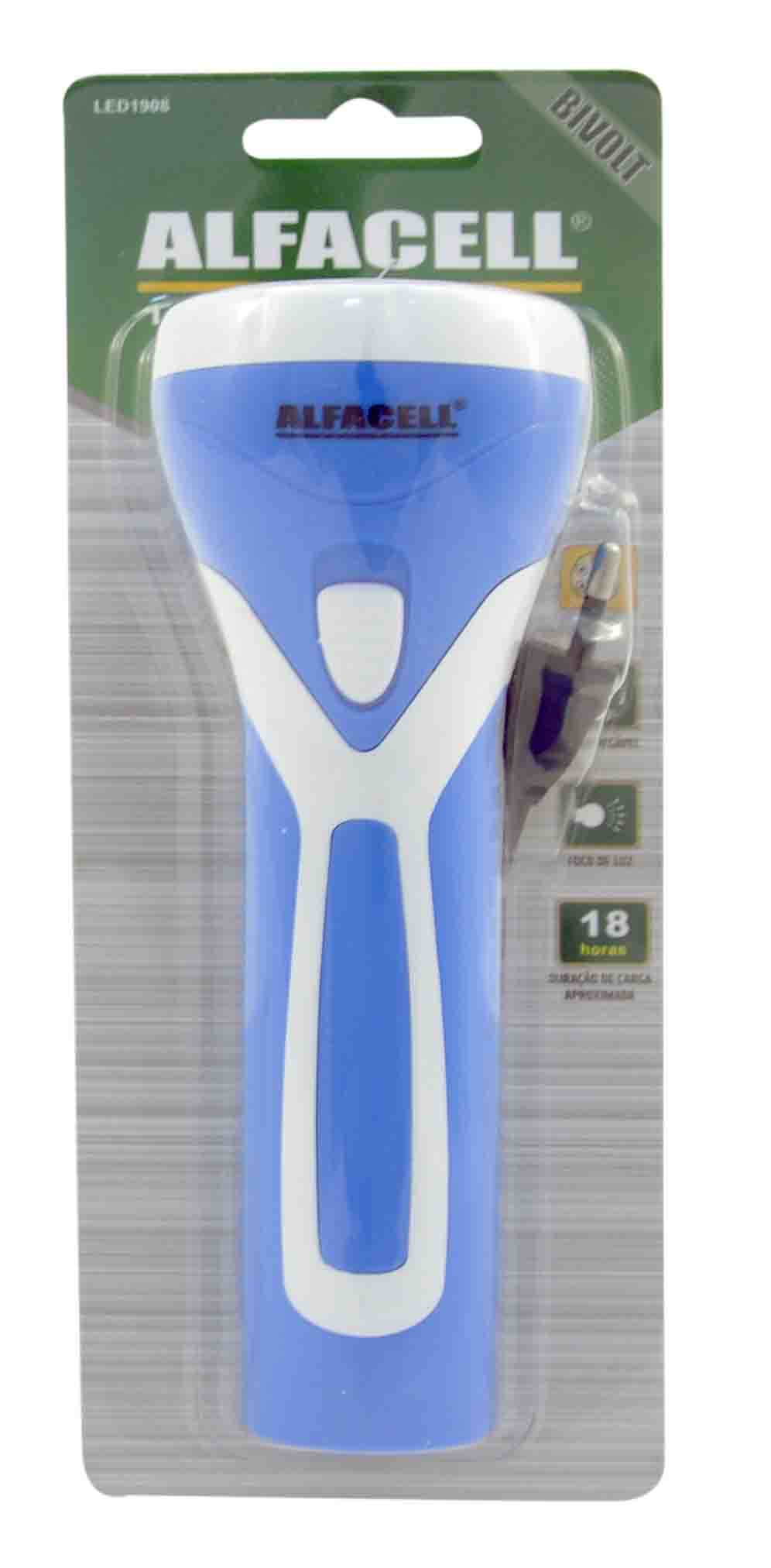 LANTERNA 7 LEDS RECARREGÁVEL BIVOLT (2 NÍVEIS DE LUZ)