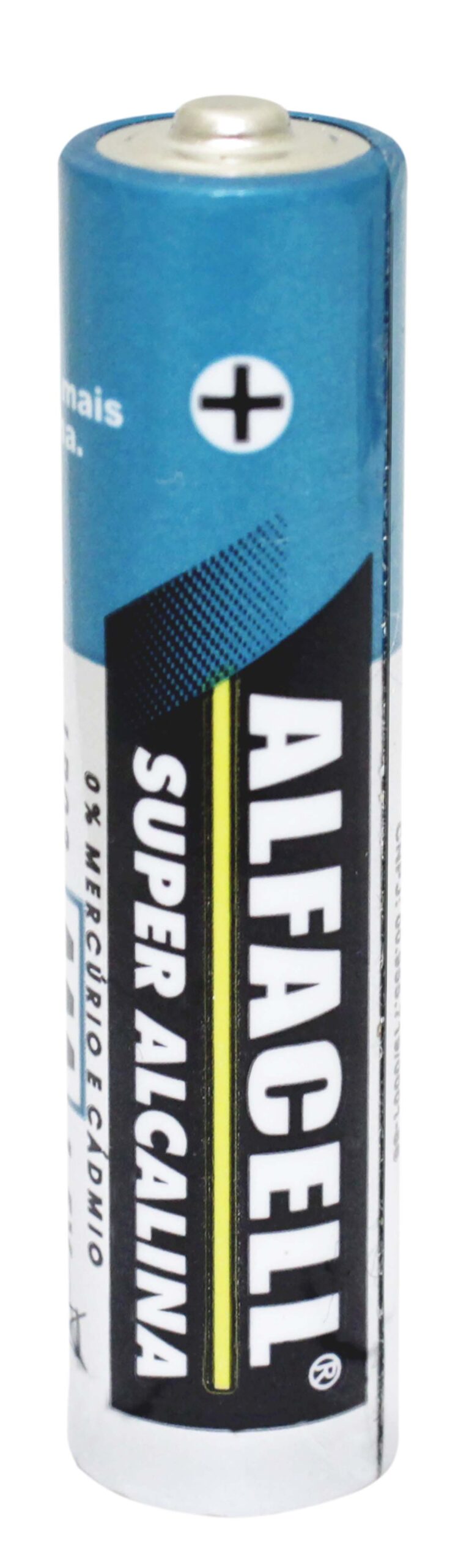 PILHA ALFACELL ALCALINA PALITO AAA 1.5V (CARTELA COM 16 UNIDADES)