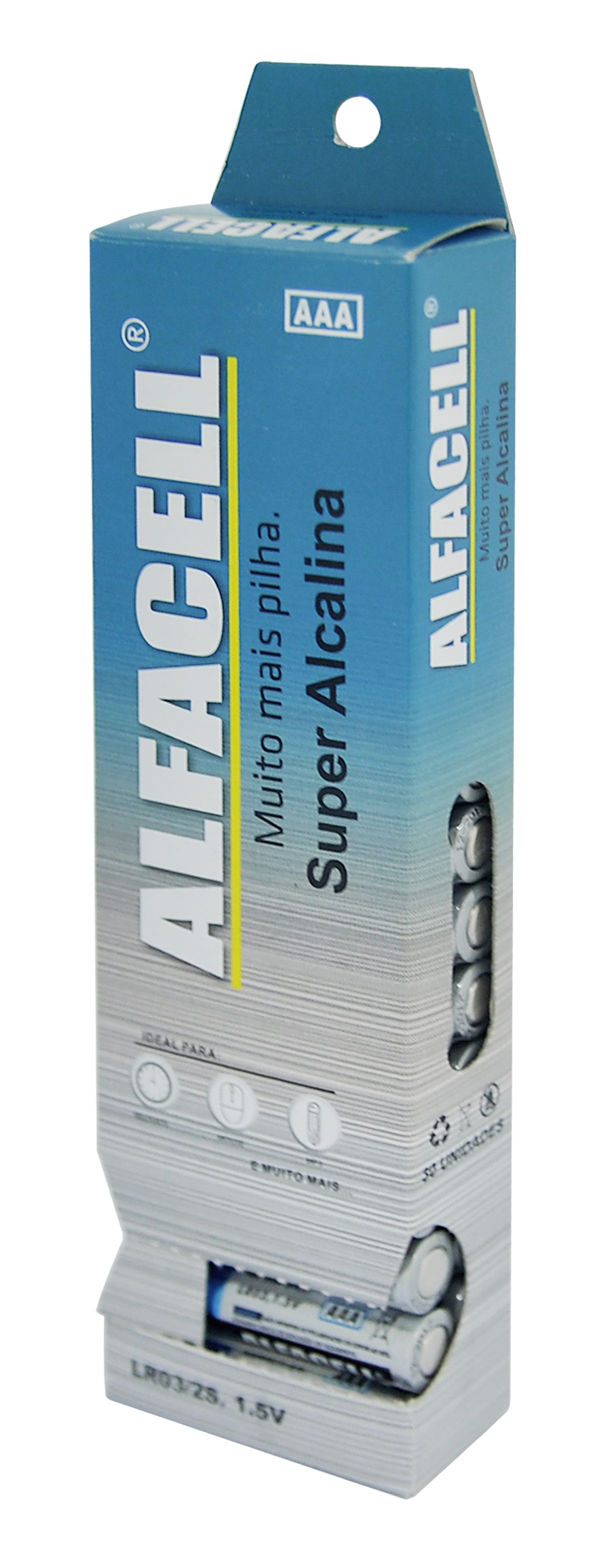 PILHA ALCALINA AAA (PALITO) 1.5V