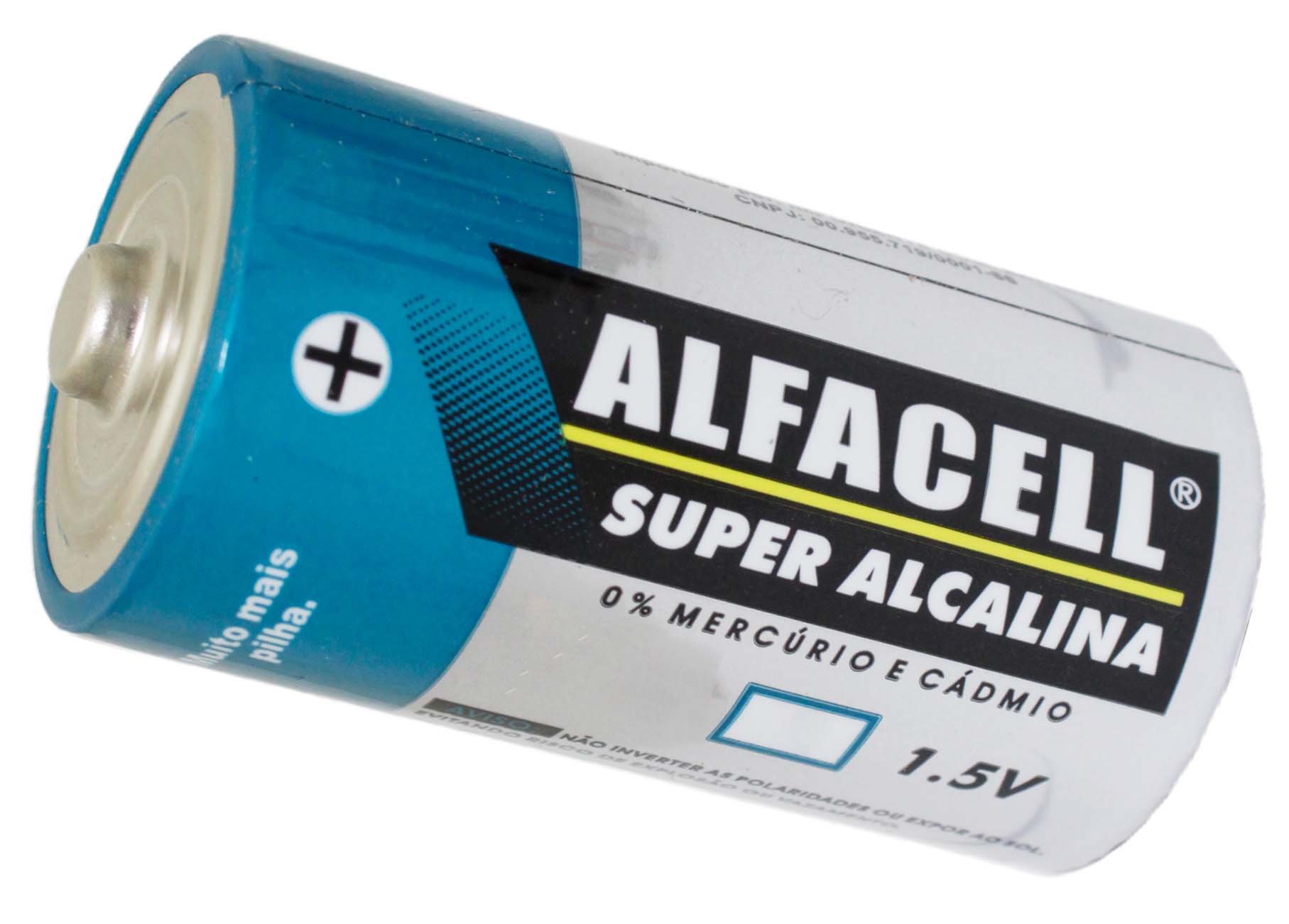 PILHA ALCALINA D (GRANDE) 1.5V
