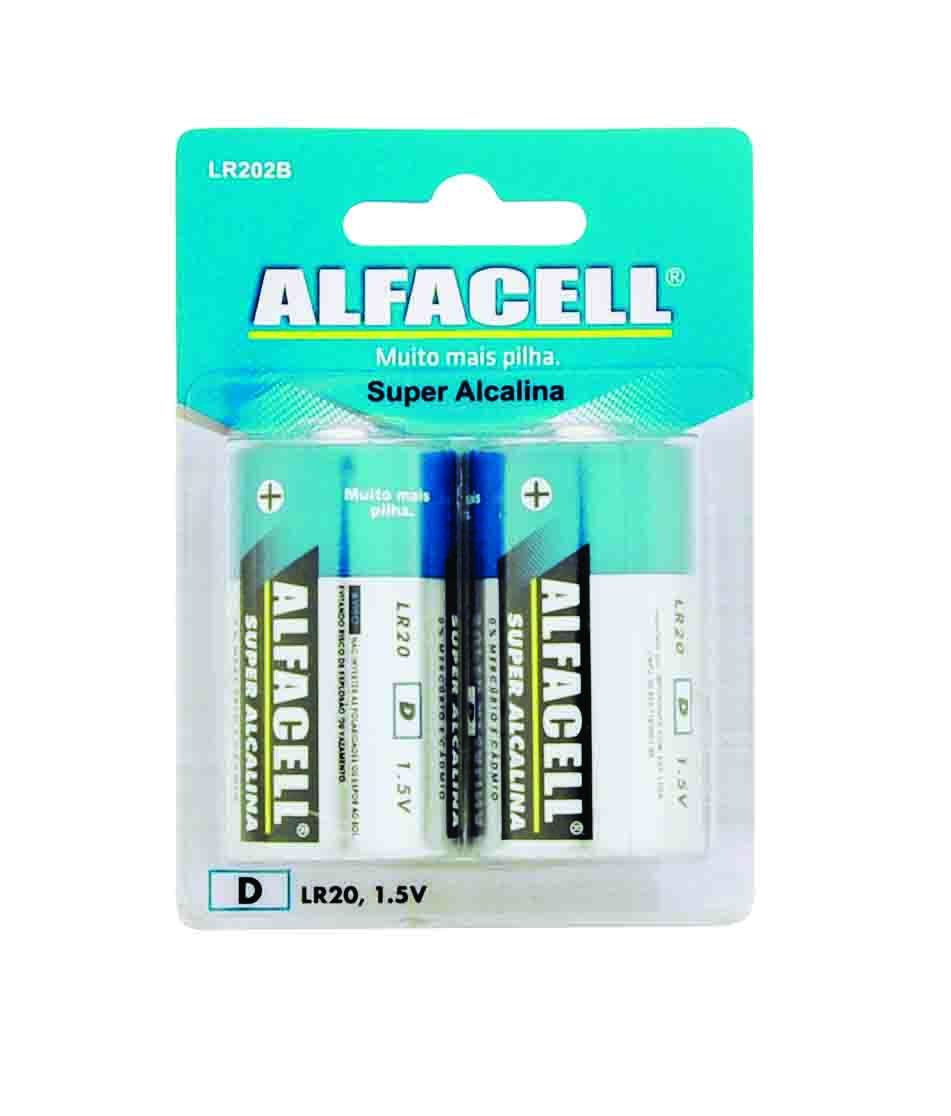 PILHA ALCALINA D (GRANDE) 1.5V