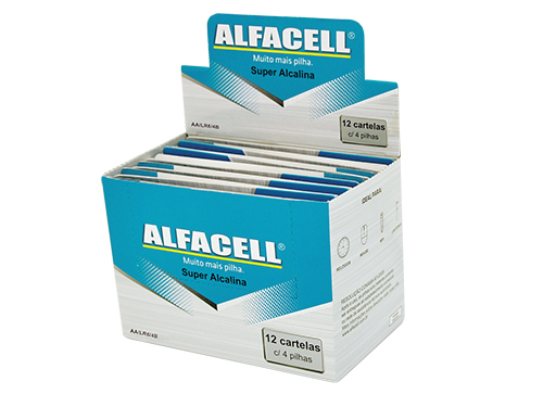 PILHA ALCALINA AA (PQ) 1.5V