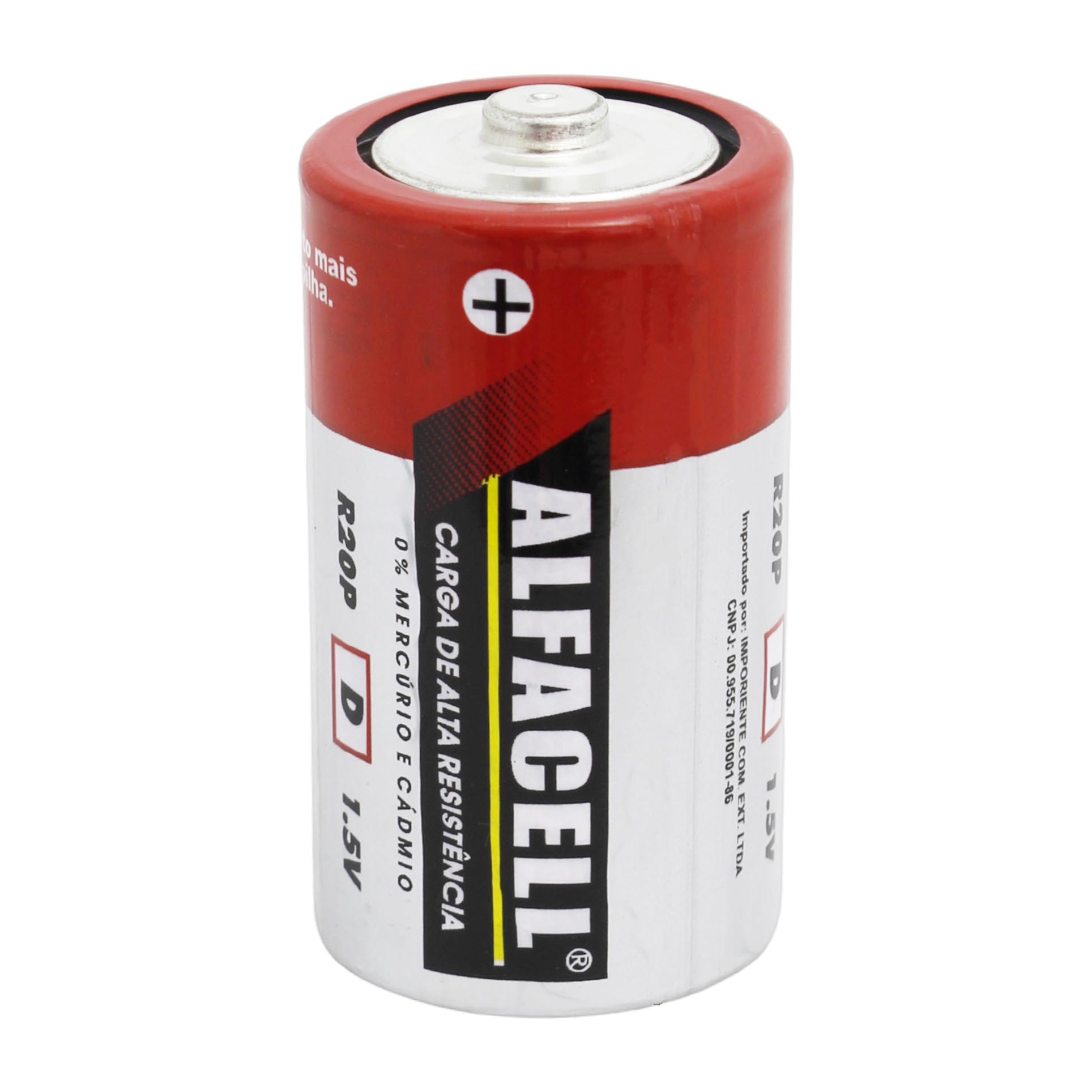 PILHA COMUM D (GRANDE) 1.5V
