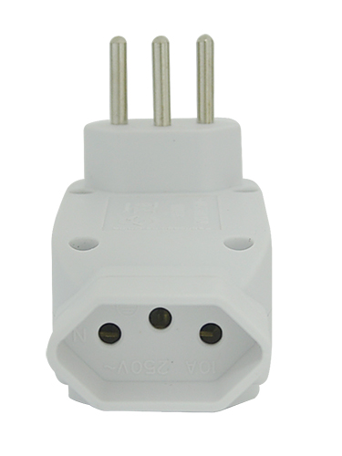 ADAPTADOR DE TOMADA MÚLTIPLO 4 SAÍDAS 2P+T