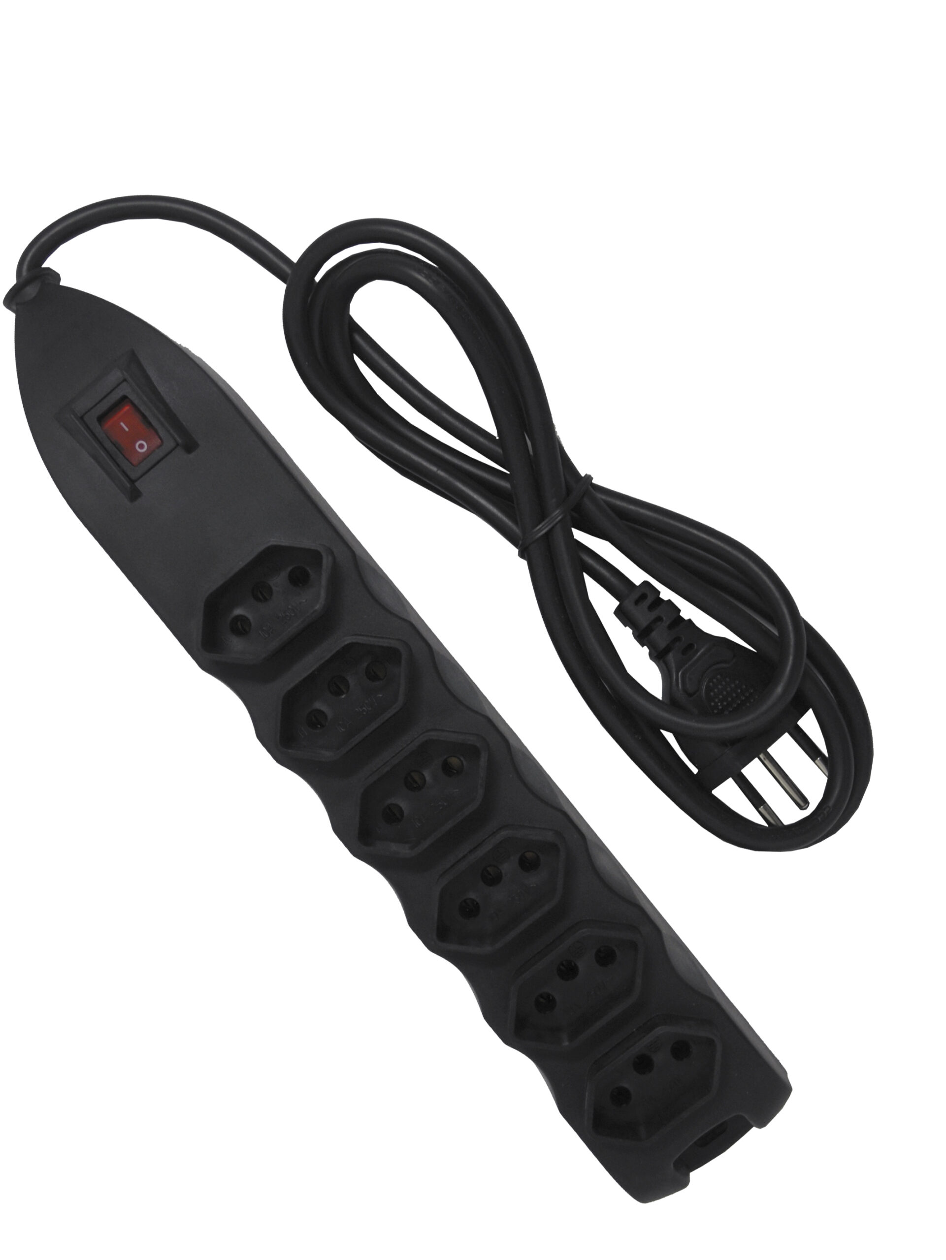 FIILTRO DE LINHA 6 TOMADAS 1.5M 3 PLUGS