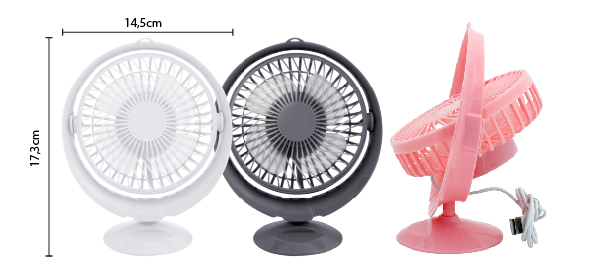 MINI VENTILADOR DE MESA USB