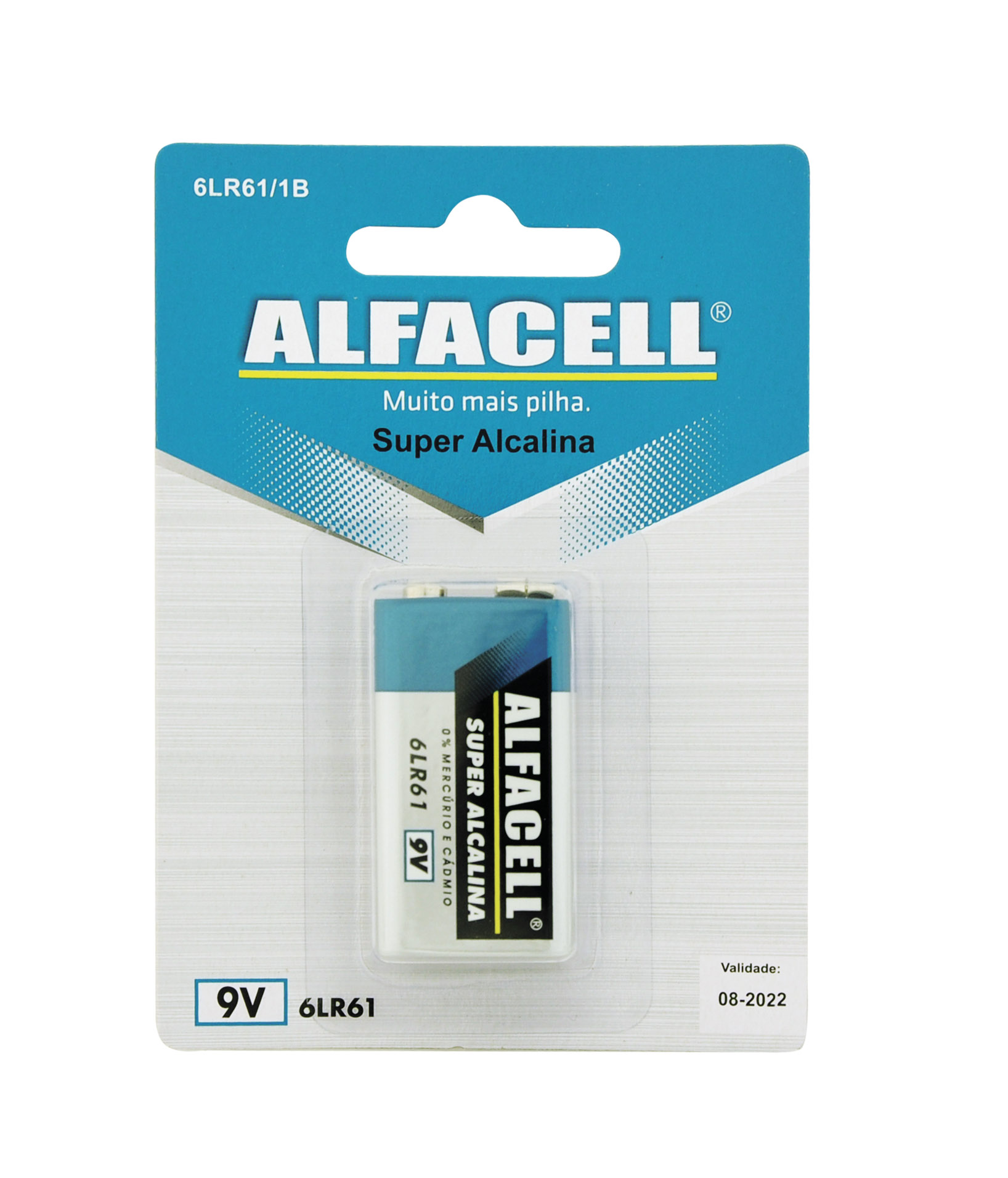 PILHA ALCALINA 9V
